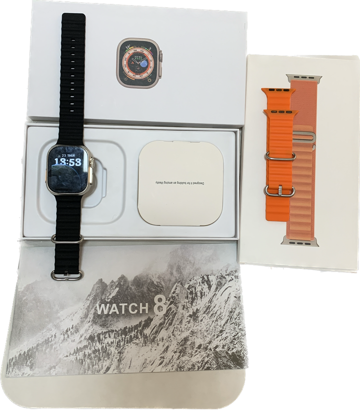 اپل واچ مدل اولترا های کپی Apple Watch Ultra 49mm لوگو اپل