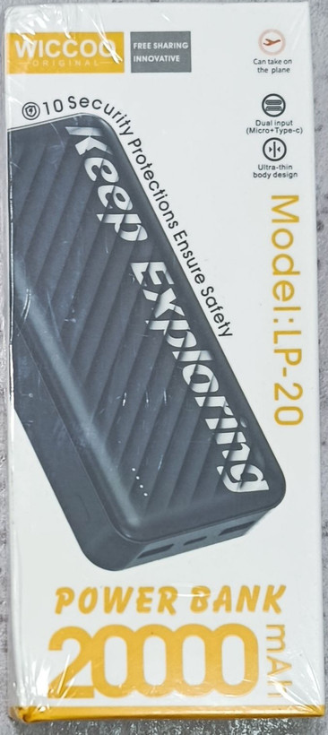 پاوربانک 20000mla WICCOO مدل LP-20