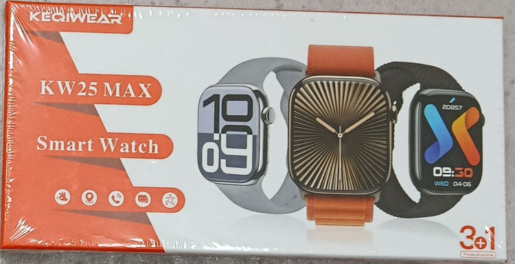 ساعت هوشمند KW25 max طرح اپل