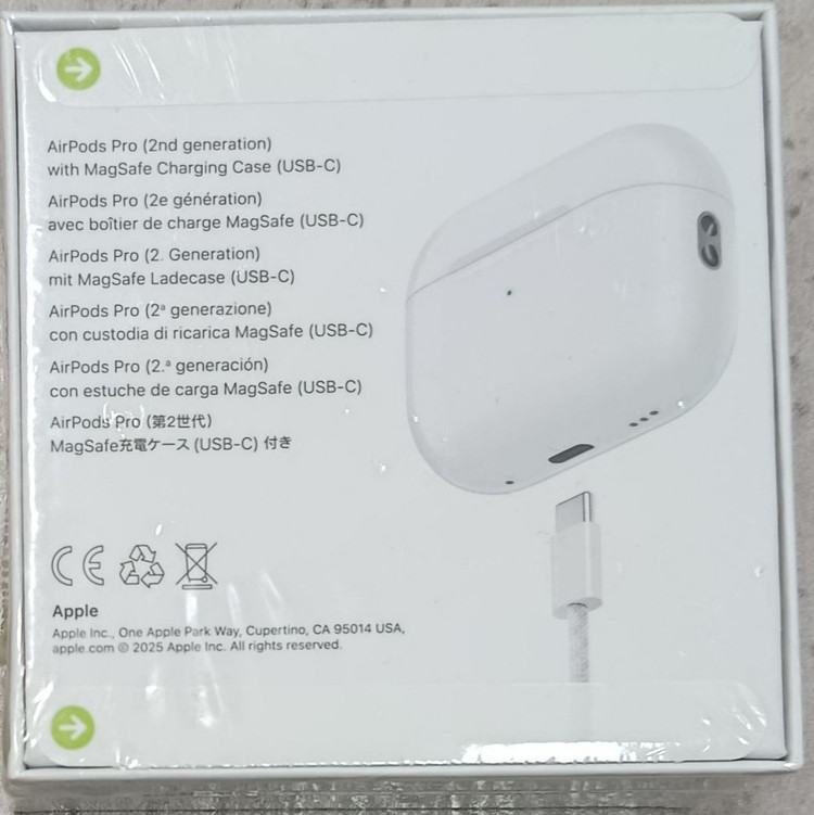 ایرپاد پرو 2 فول کپی ساخت آمریکا – Apple AirPods Pro 2 Full Copy USA با نویزکنسلینگ واقعی (سفارش امارات)
