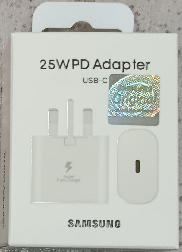 شارژر 25 وات فست شارژ سامسونگ مدل Samsung 25W USB-C