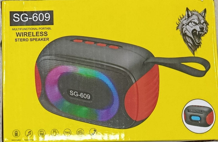 اسپیکر بلوتوثی قابل حمل SG-609