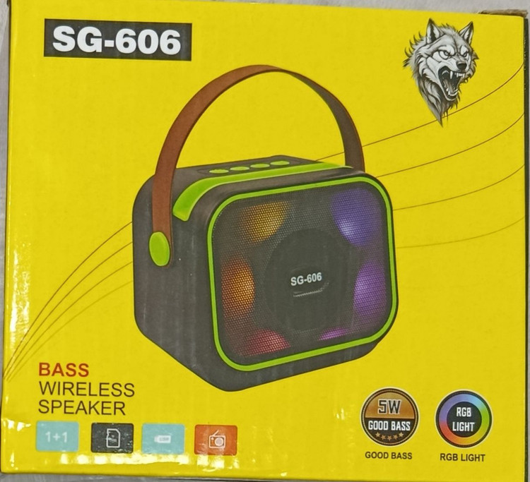 اسپیکر بلوتوثی قابل حمل SG-606